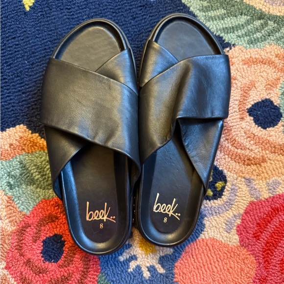 Beek Rhea Slides Platform Sandals - Picture 2 of 4